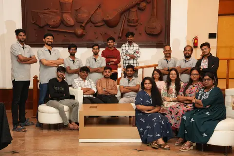 Life at SMACAS - team moment 25 at Srinath Manikanta & Co., Chartered Accountants, Hyderabad