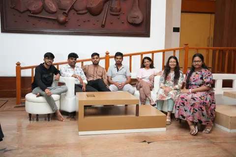 Life at SMACAS - team moment 13 at Srinath Manikanta & Co., Chartered Accountants, Hyderabad