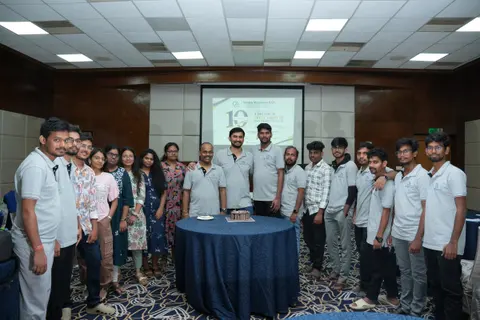 Life at SMACAS - team moment 12 at Srinath Manikanta & Co., Chartered Accountants, Hyderabad