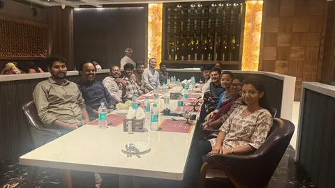 Life at SMACAS - team moment 2 at Srinath Manikanta & Co., Chartered Accountants, Hyderabad